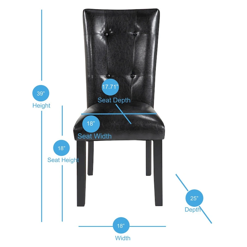 Steve Silver Santeri White and Cherry Dining Set