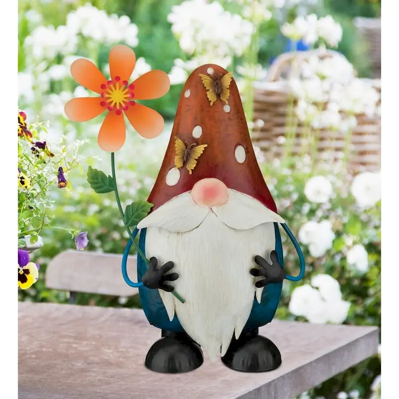 Gnome Spinner Decor - Mushroom