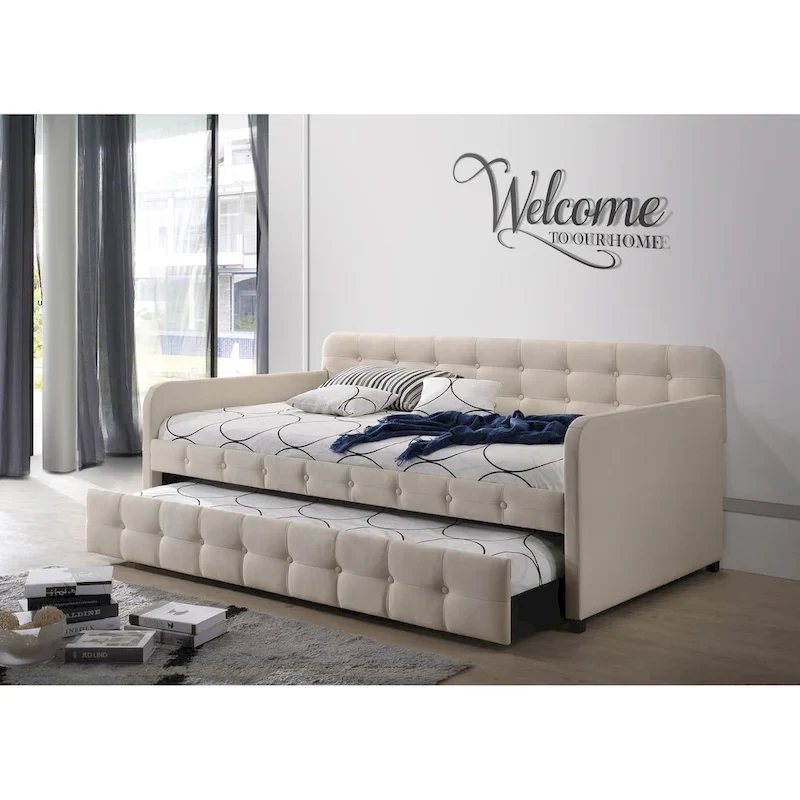 Fulham Upholstered Daybed with Trundle