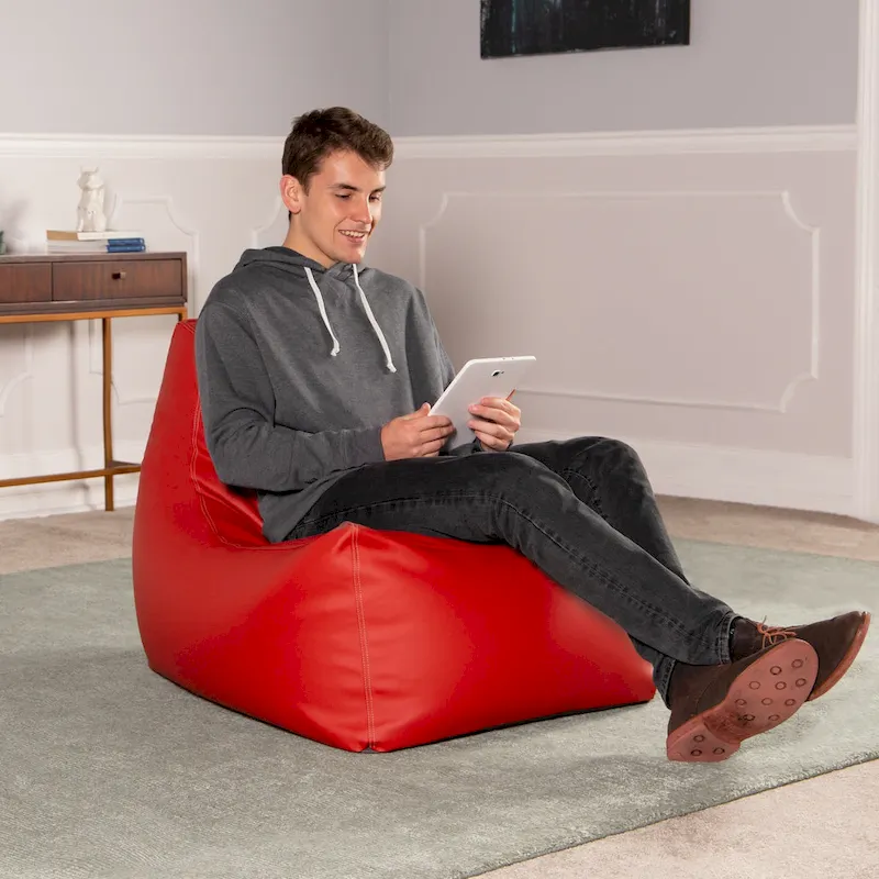 Jaxx Juniper Premium Vinyl Classroom Bean Bag Chair