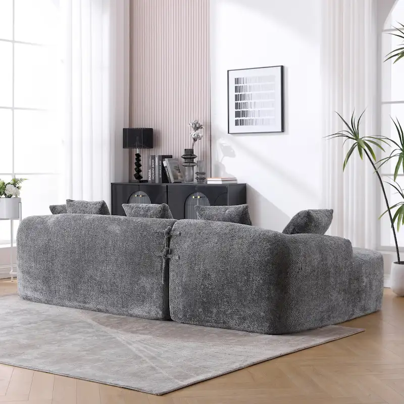 L-Shaped Sectional Sofa (3-Seater)