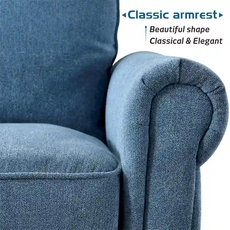 OVIOS Upholstered Mid-century Sofa