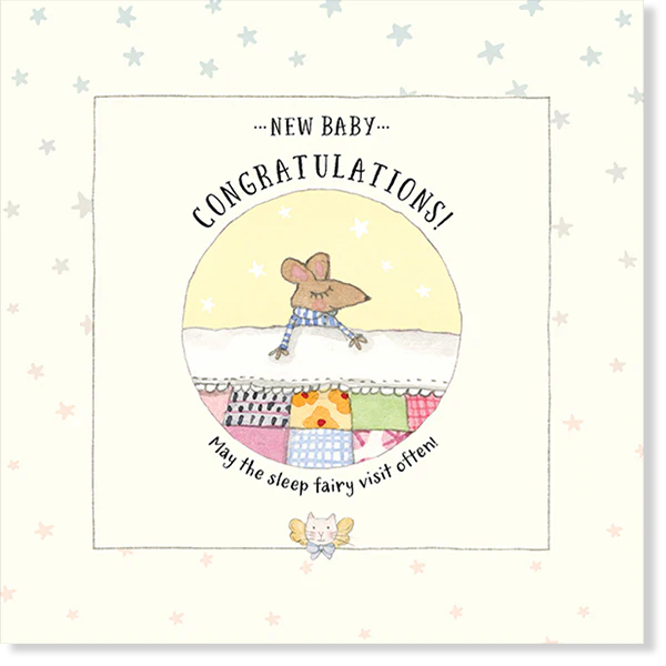 Affirmations - Twigseeds Baby Card - Sleep fairy - K290