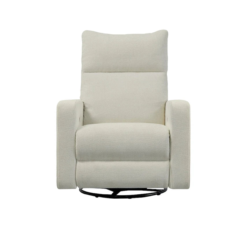 33.5W Power Swivel Glider Recliner with USB Charger