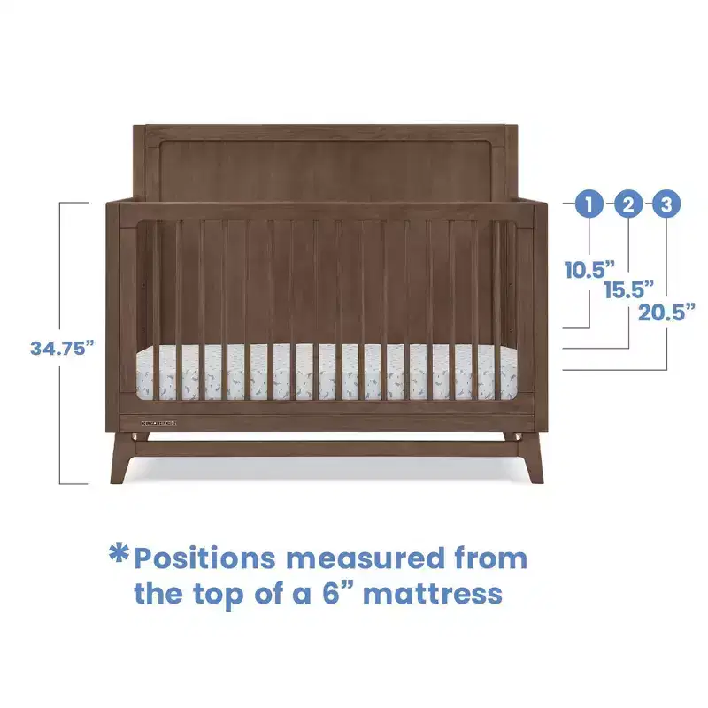Delta Children Spencer 6-in-1 Convertible Crib
