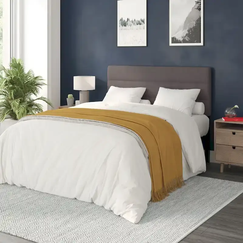 Universal Fit Tufted Upholstered Headboard