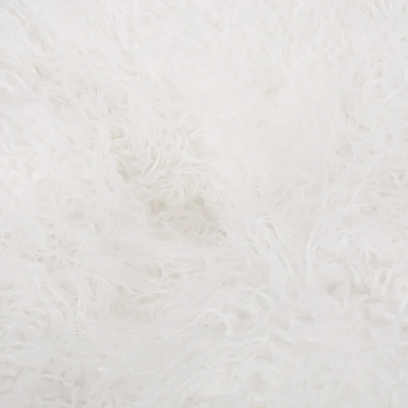 Mosier Modern Glam Faux Fur Bean Bag by Christopher Knight Home