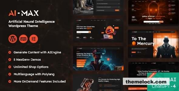 AIMAX v1.1.3 - AI Agency WordPress Theme