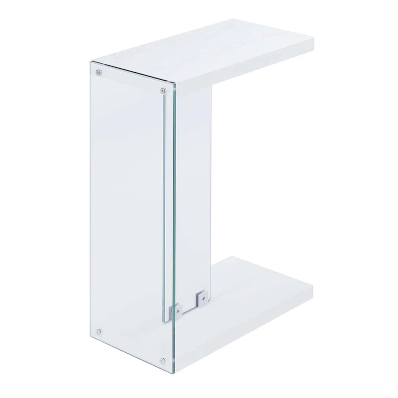 Convenience Concepts SoHo Glass C End Table