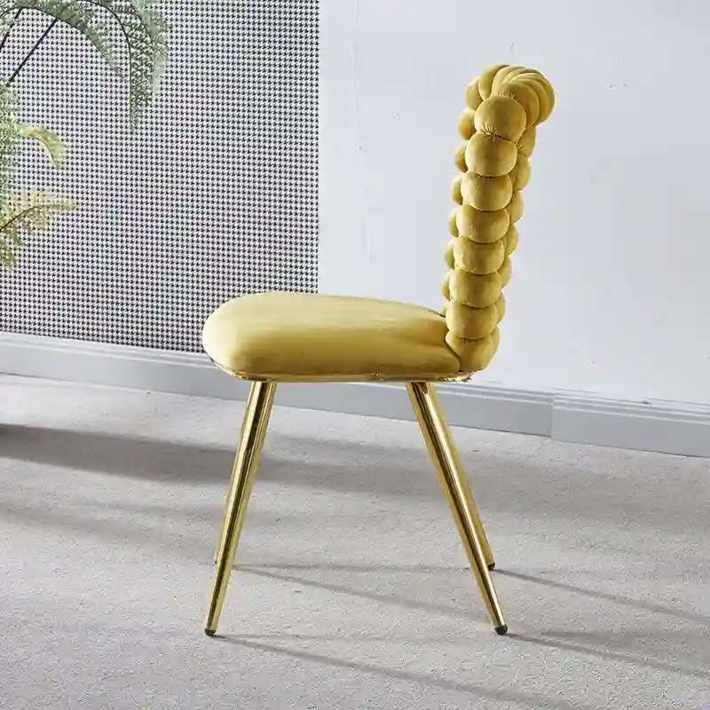 22.04 Accent Chairs with Iron Legs (Set of 2)