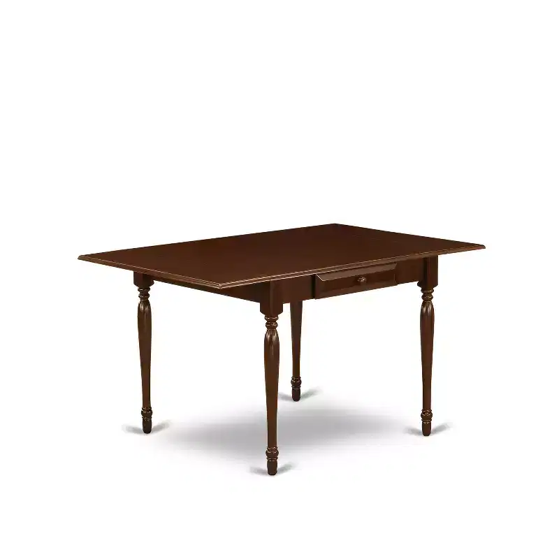 HomeStock Rectangular Table 36X54 With 2 Drop Leaves Leaf