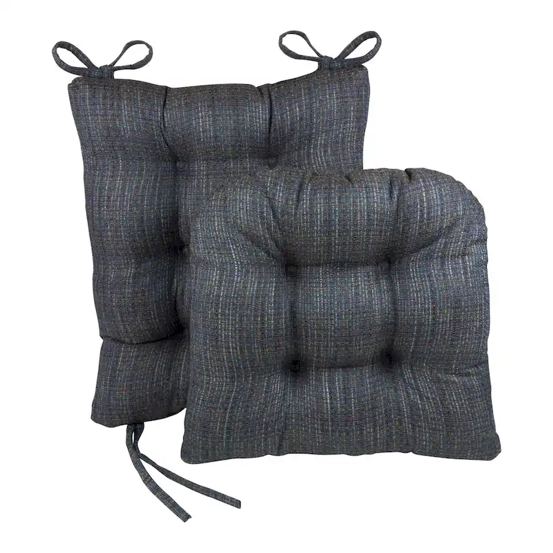 Klear Vu Kahuna Denim Universal Rocker Chair Cushion Set