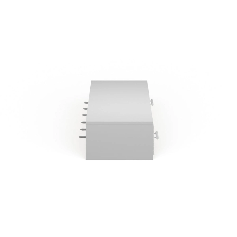 SEI Furniture Shaw Modern White 2-drawer Floating Wall-mount Desk