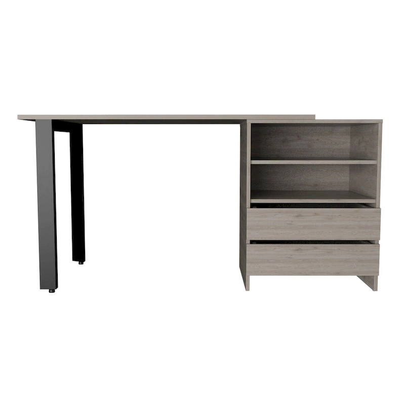 Writing Desk for Office,Living Room ,Apartment, Light Gray