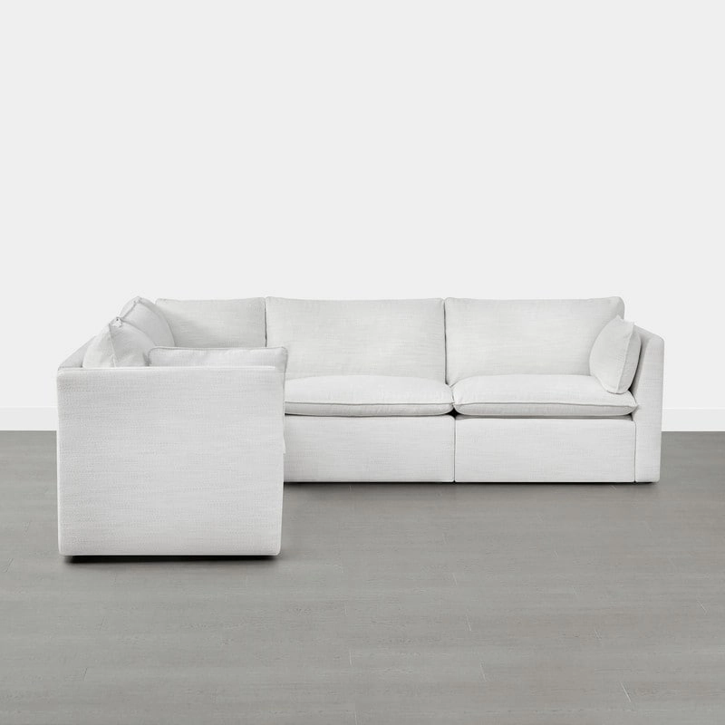 Cypress V-shape Sectional Couches Modular Sofa