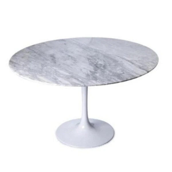 Tulip Circle Table Marble Top