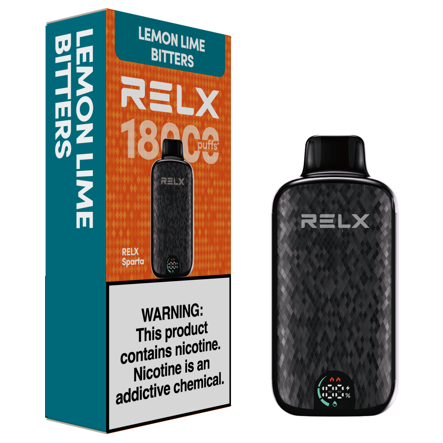 new Relx Sparta 18000 Puffs 20 Flavors