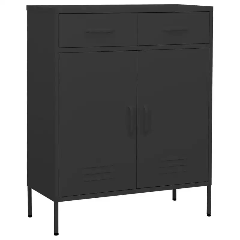 Olive Green Steel Storage Cabinet