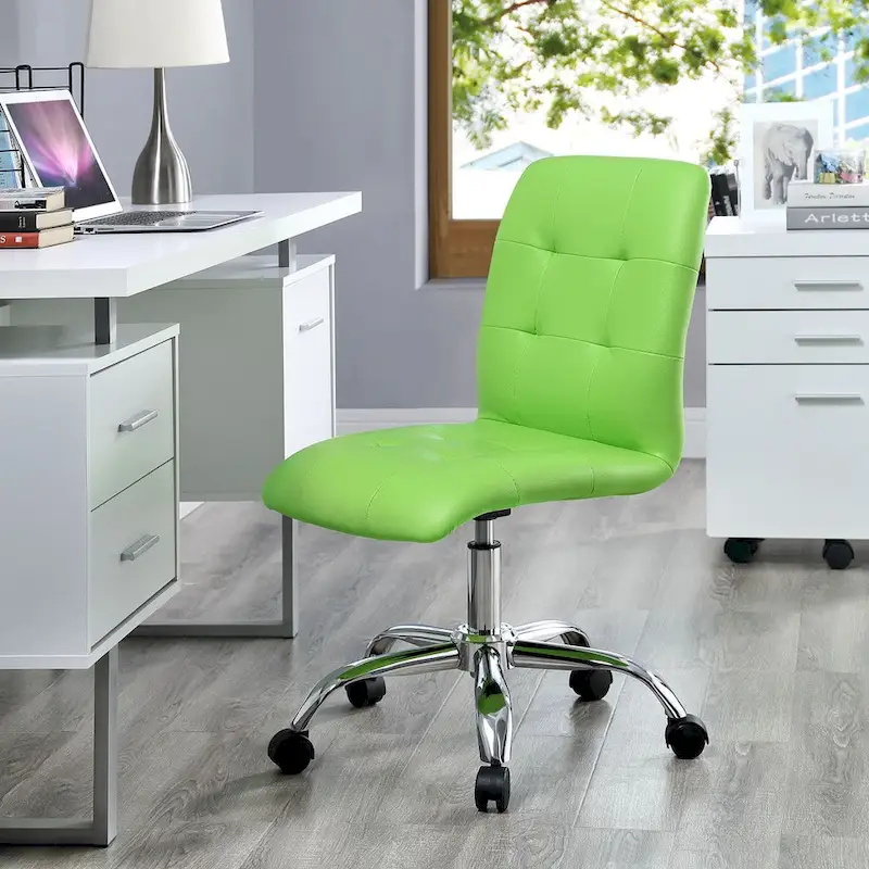 Armless Mid Back Office Chair