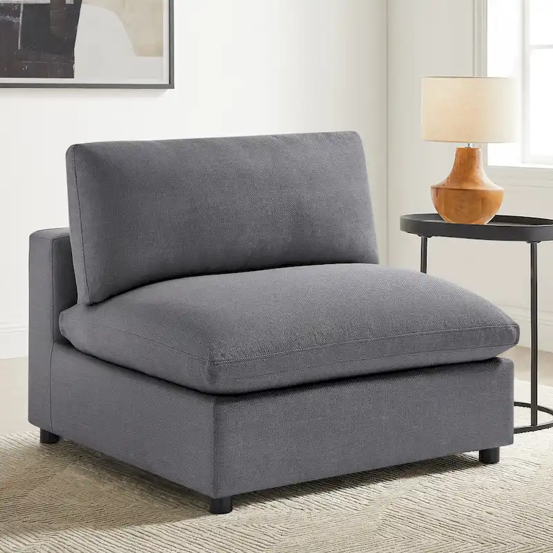 Cambrai Armless Slipper Accent Chair by Greyson Living