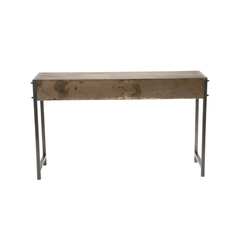 Carbon Loft Rehr Bronze Metal Console Table