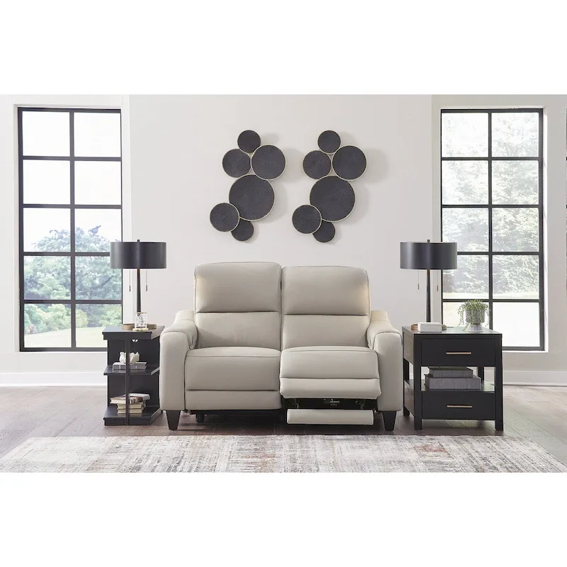 Signature Design by Ashley Mercomatic Power Reclining Loveseat - 62 W x 40 D x 42 H