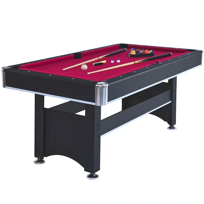6-ft Pool Table with Table Tennis Top