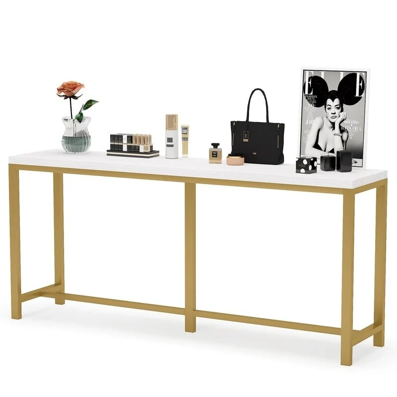 Extra Long Sofa Table, 70.9 inches Console Table Behind Couch/Sofa, Entrance Table/Bar Table