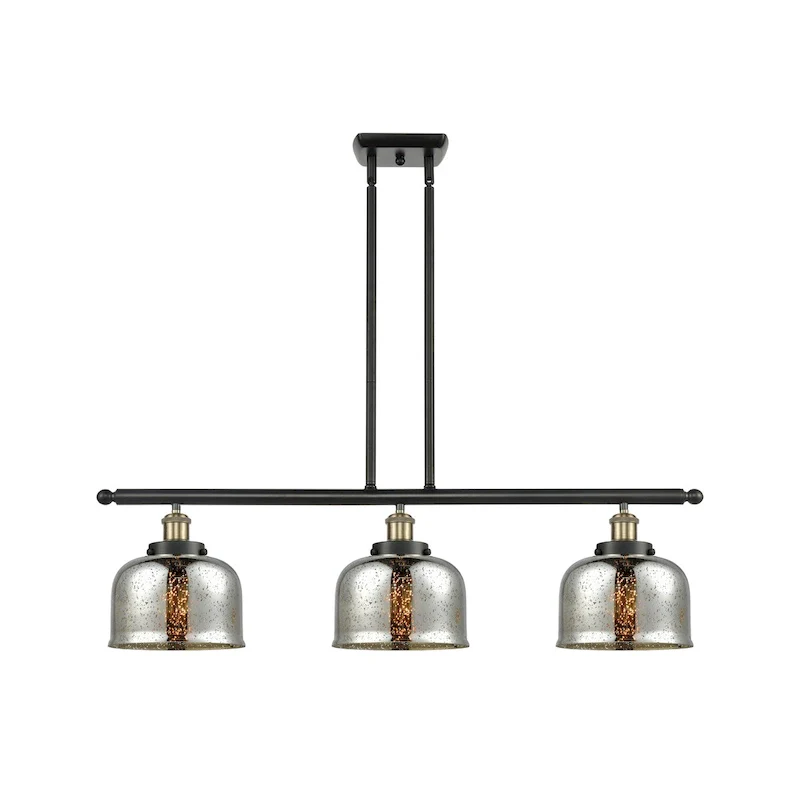 Innovations Lighting Bell - 3 Light 36  Island Light - 8  Shade