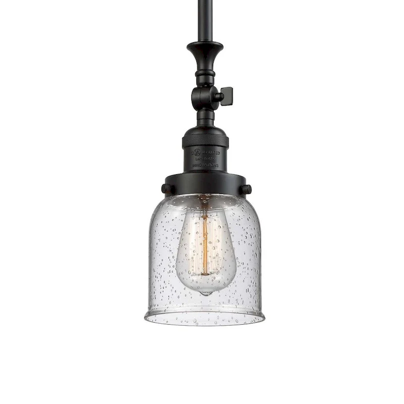 Innovations Lighting Small Bell 5  Wide Adjustable Mini Pendant