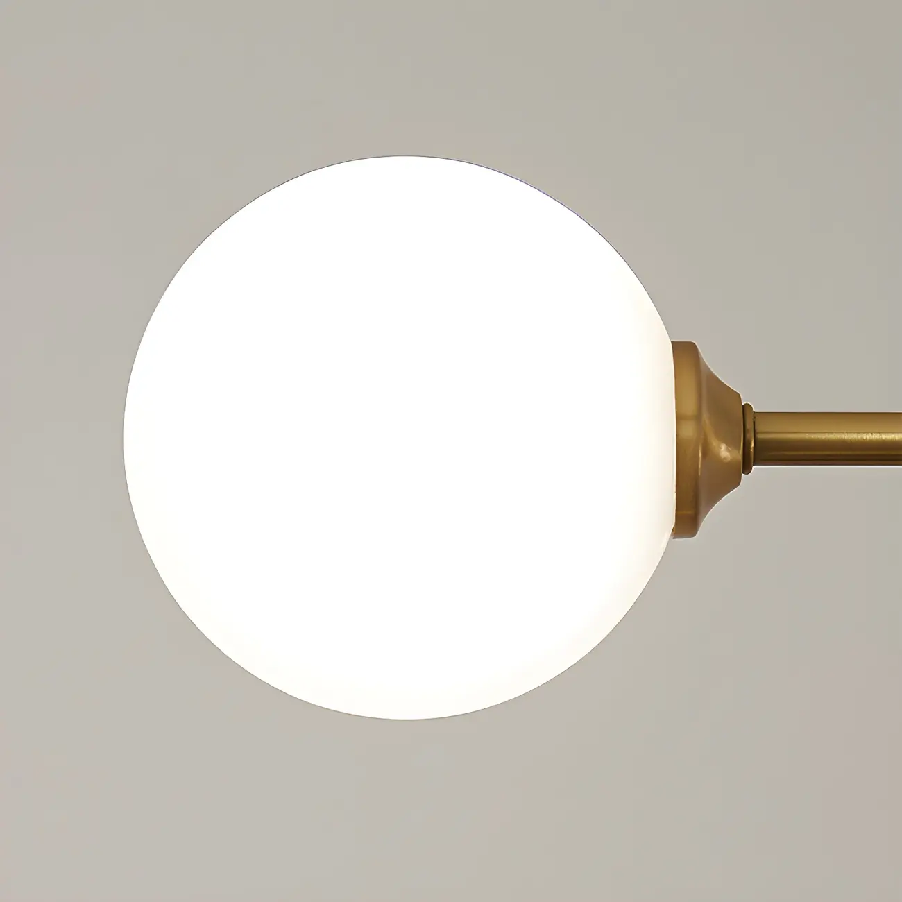 Modern Gold Globe Adjustable Island Pendant Light