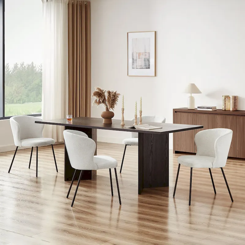 Modern Dining Chairs, Set of 2