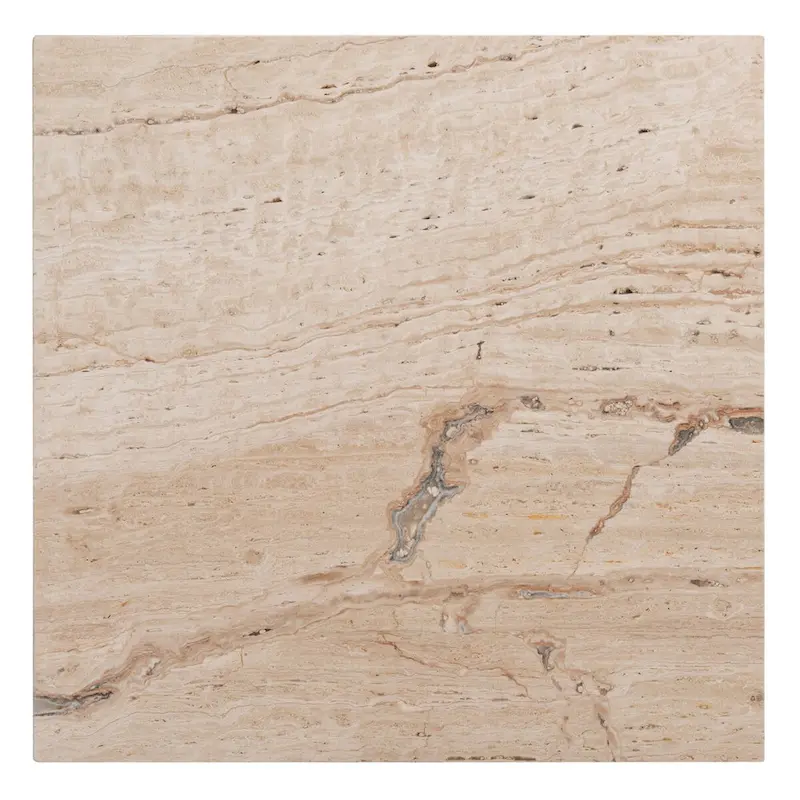 Square Marble Accent Table — 21