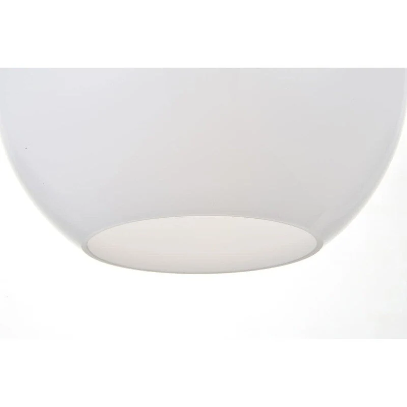 3-Light 36 inch Pendant with Frosted White Glass