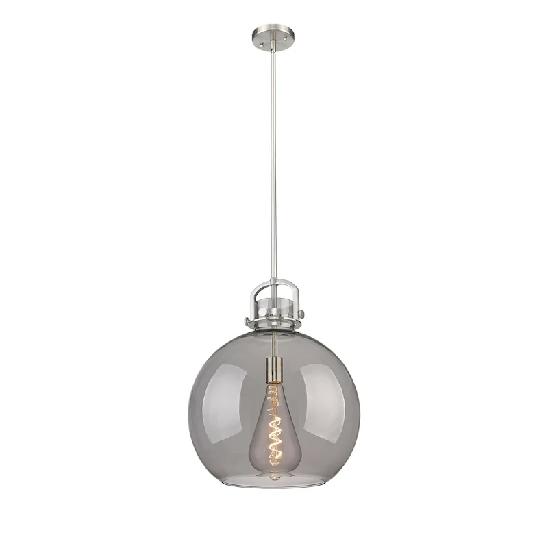 Innovations Lighting Newton Sphere - 1 Light 16  Stem Hung Pendant