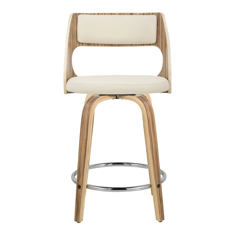 Carson Carrington Alingsas Mid-century Modern Counter Stool (Set of 2)