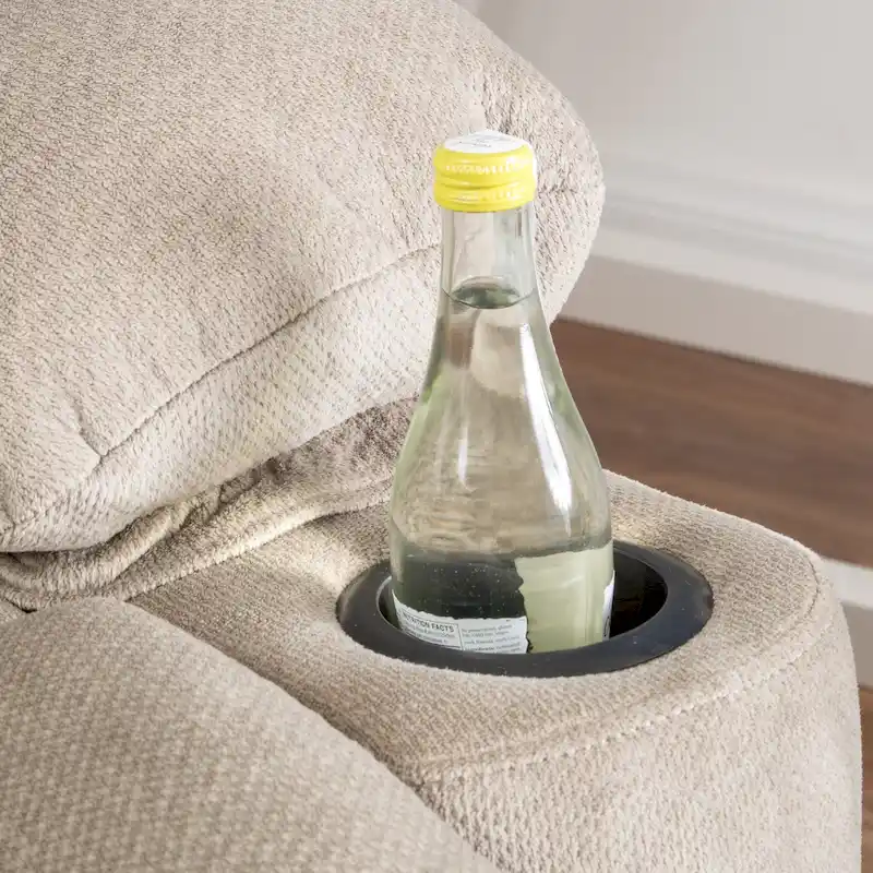 Christopher Knight Home Gannon Fabric Reclining Glider Club Chair