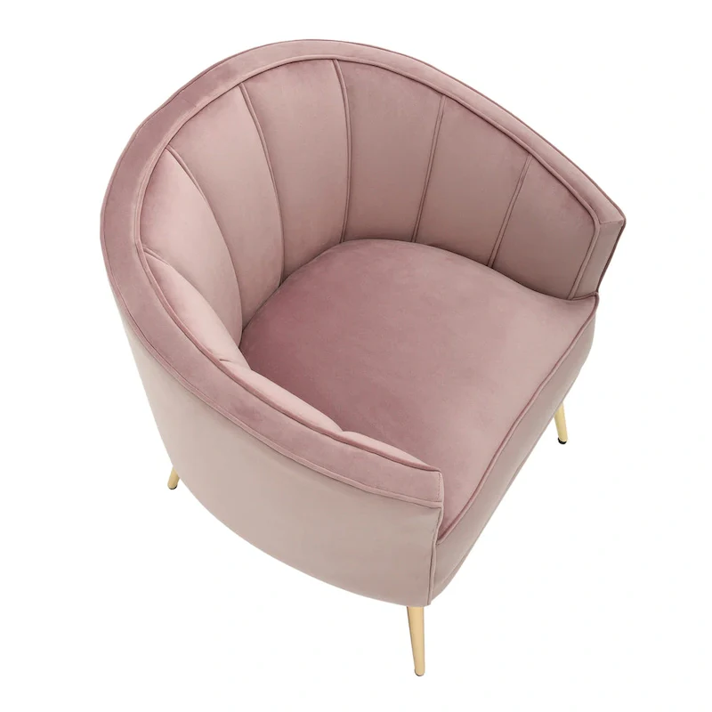 Modern Velvet Accent Chair