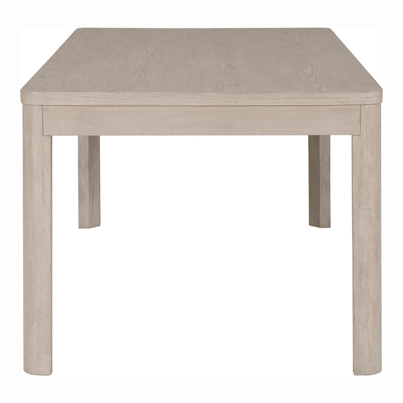 Furniture of America Billet Modern 7-Piece Natural Oak Wood Dining Set