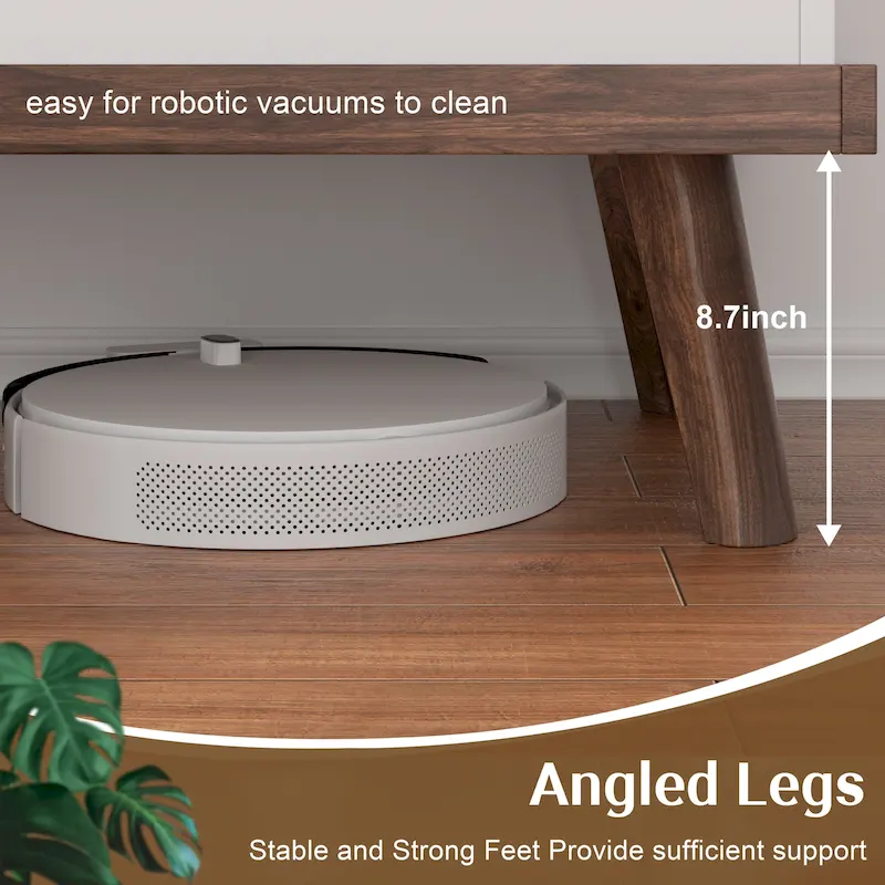 Futzca Wood Coffee Table with Hidden Compartment