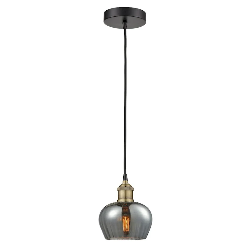 Innovations Lighting Fenton - 1 Light 7  Cord Hung Mini Pendant