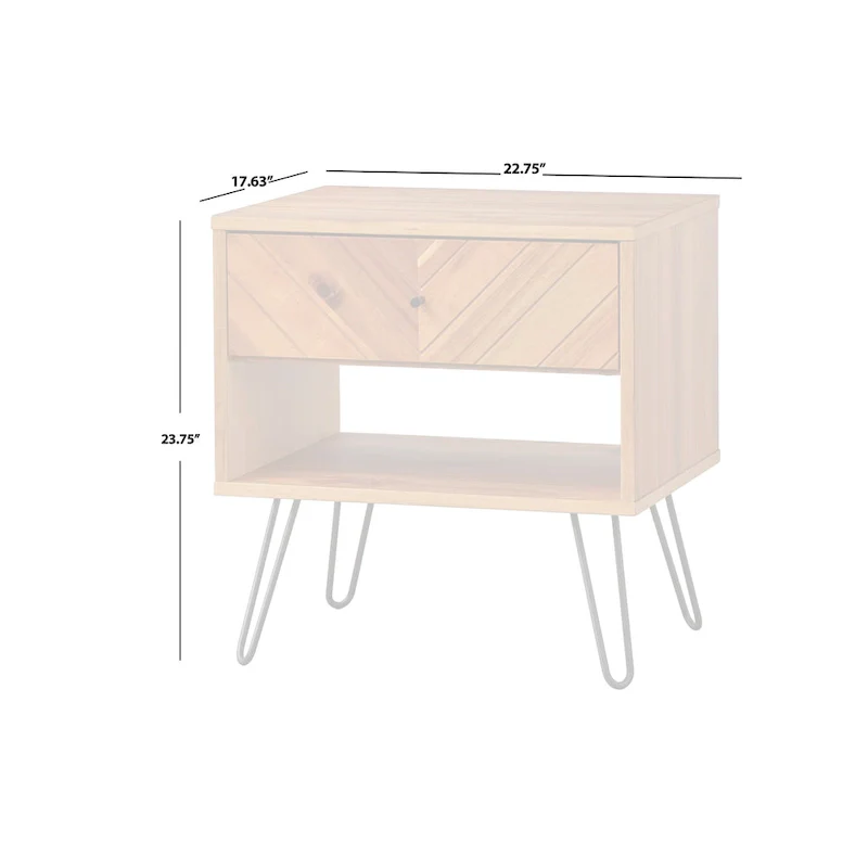 1-Drawer End Table