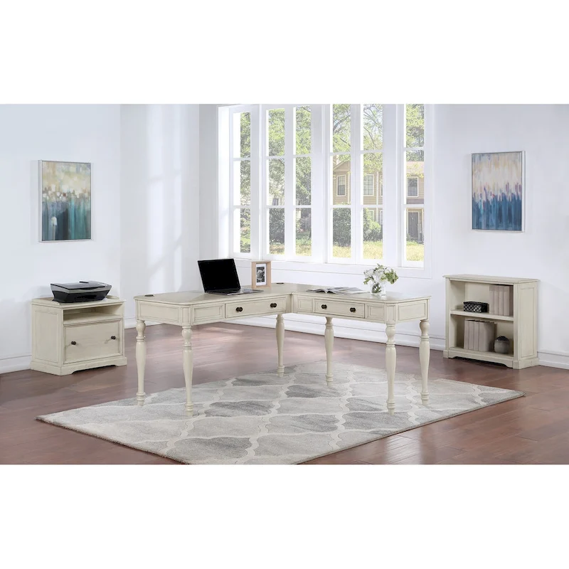 Country Meadows L-Shaped Desk