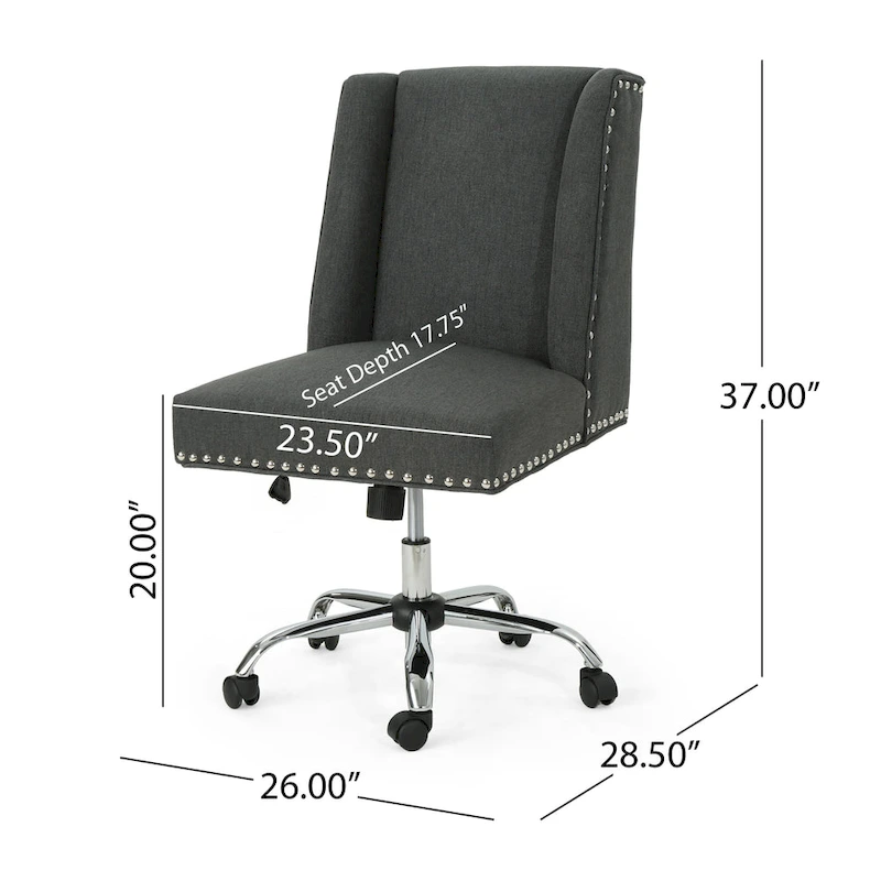 Chiara Home Office Desk Chair by Christopher Knight Home - N/A