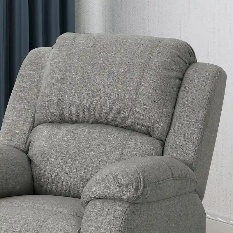 Mozelle Classic Fabric Gliding Recliner by Christopher Knight Home