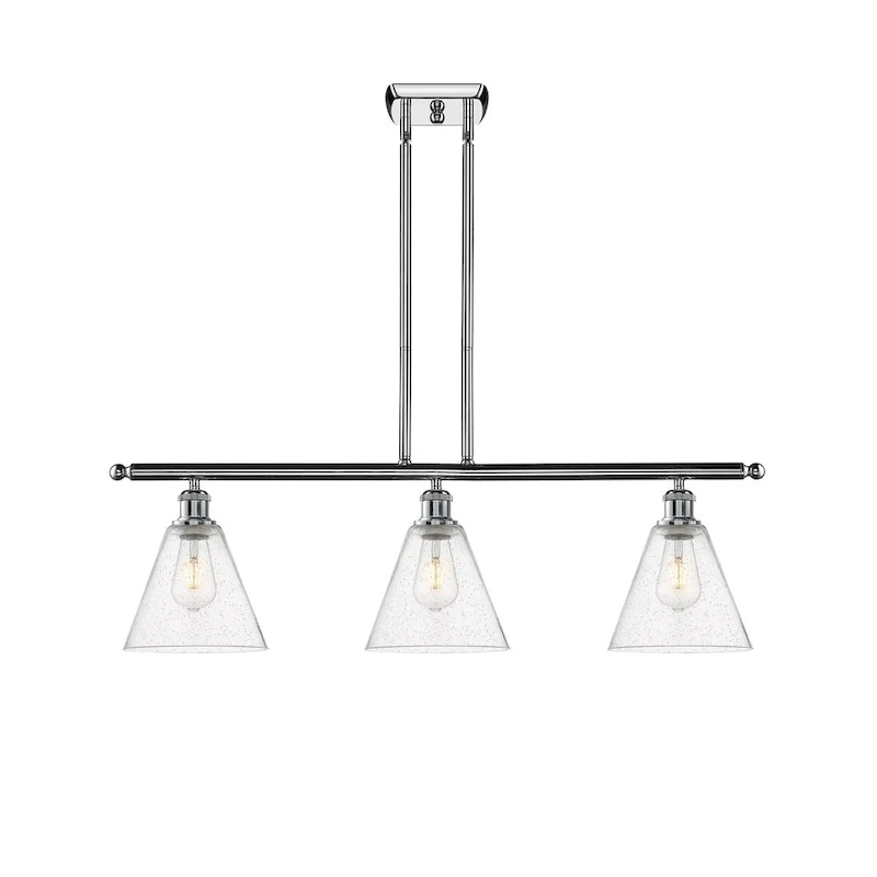 Innovations Lighting Berkshire - 3 Light 36  Stem Hung Island Light