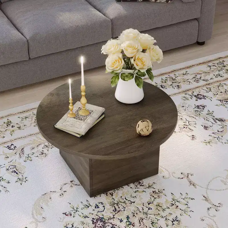 Coffee Table 55 LBS Capacity 47.25-Inch Waterproof Desktop Premium Design
