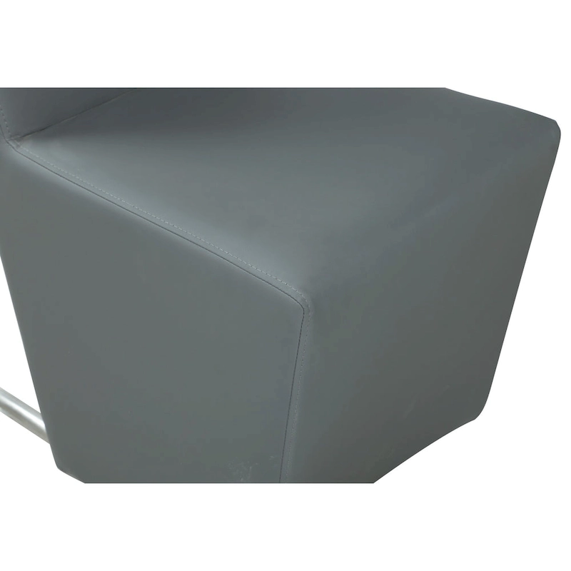 Somette Eva Upholstered Handle-Back Side Chair, Set of 2 - 20.9 x 18.5 x 39.4