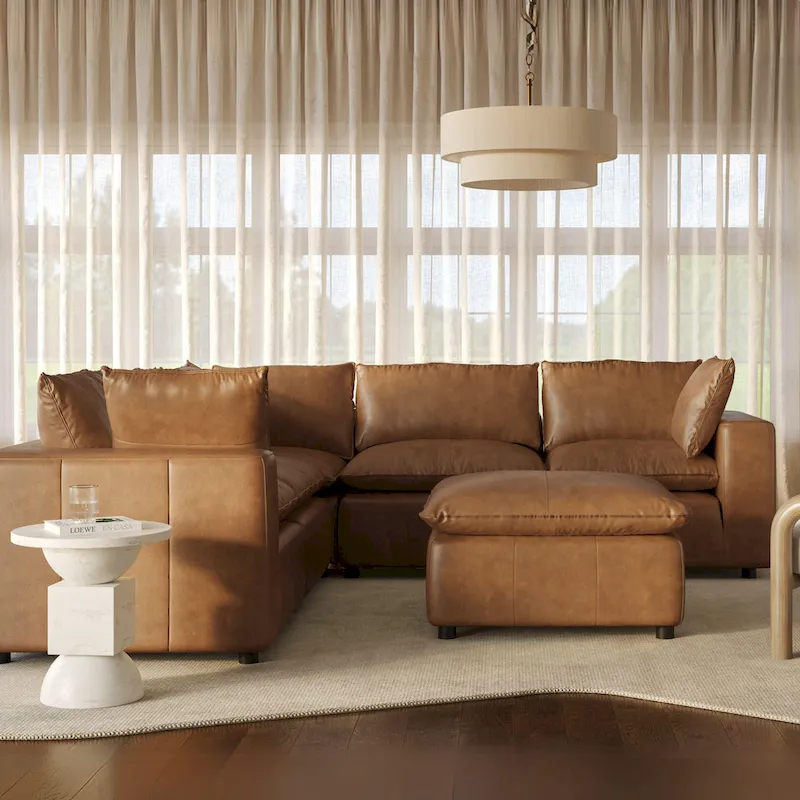 Cali Modular 5 Piece L-Sectional