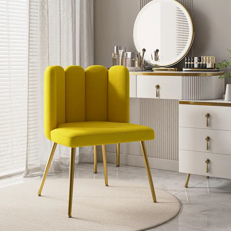 Anjela Side Chair with Tufted Back